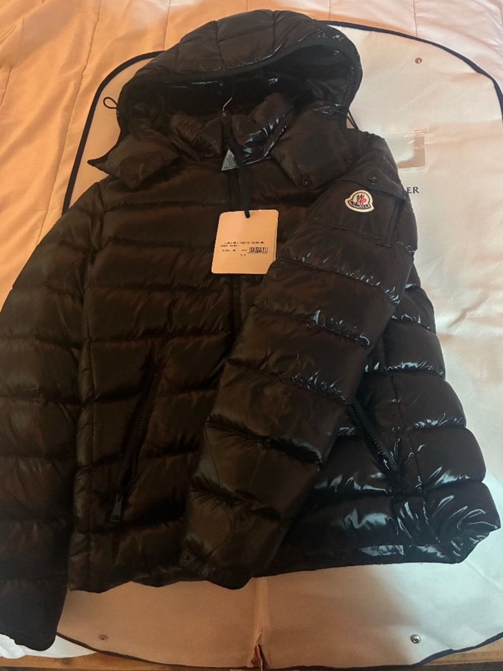 Moncler Bady Jacket Size 2 with Moncler coat bag